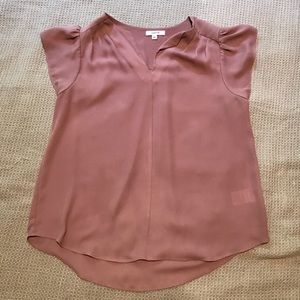 Flowy Pink Blouse - Stella & Dot/Maette